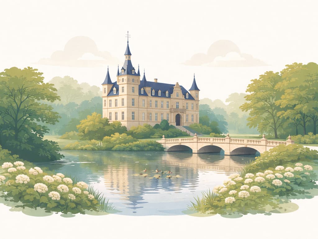 Kasteel Loen — Een verborgen parel in het Vlaamse landschap